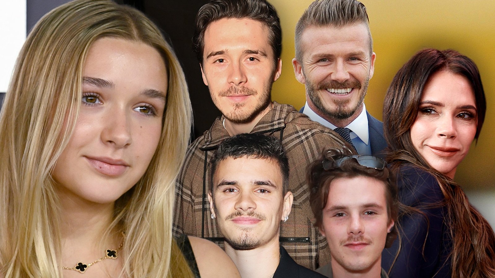 हार्पर बेकहॅम कौटुंबिक कलहात भावंड प्रेम दाखवतो