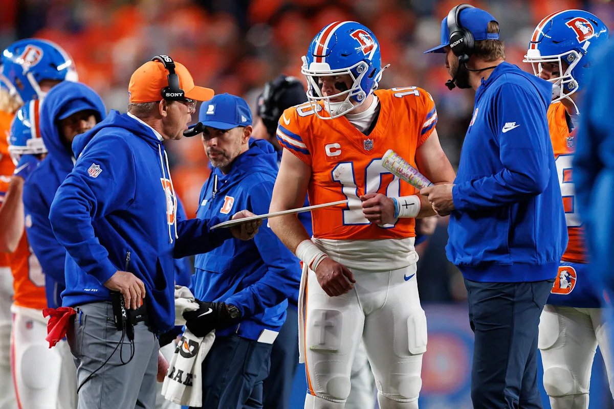 शॉन पेटन म्हणतात की नव्याने पदोन्नती झालेले ओसी डेव्हिस वेब 2026 मध्ये ब्रॉन्कोस नाटकांना कॉल करेल: ‘मला वाटते की त्याच्याकडे एक भेट आहे’