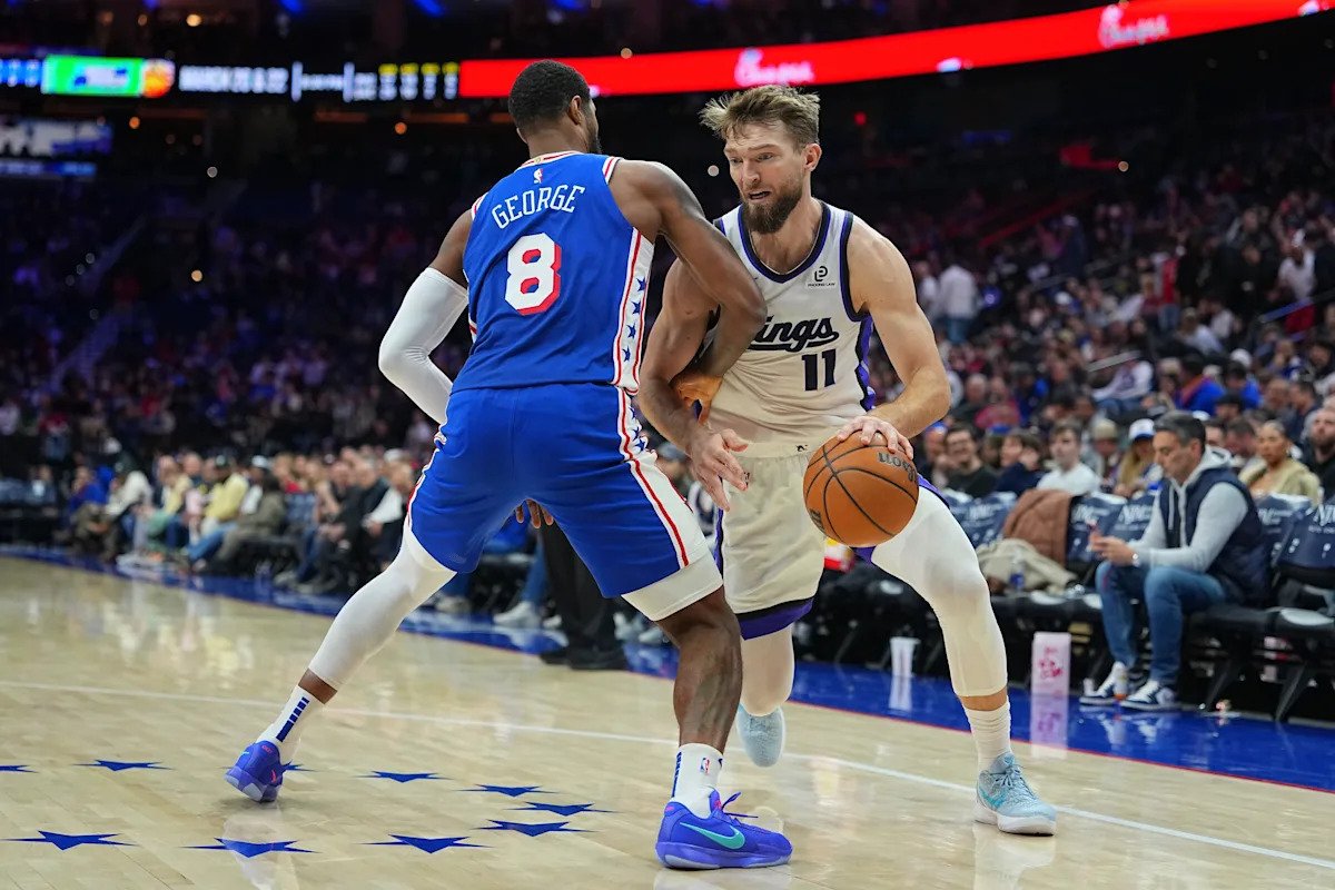 किंग्स सी डोमंटास सबोनिसने पाठीच्या खालच्या दुखण्याने विझार्ड्सविरुद्ध उशीरा ओरखडा मारला