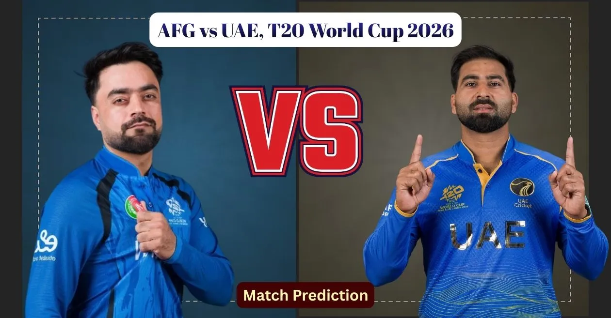 AFG vs UAE, T20 विश्वचषक 2026 सामन्याचा अंदाज: अफगाणिस्तान आणि UAE मधील आजचा सामना कोण जिंकेल?