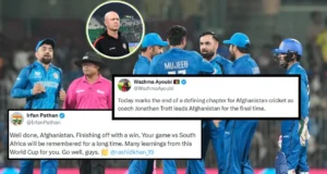 मुख्य प्रशिक्षक जोनाथन ट्रॉट यांच्या निरोपाच्या सामन्यात अफगाणिस्तान टी20 विश्वचषक 2026 मध्ये कॅनडावर 82 धावांनी विजय मिळाल्याने चाहत्यांची प्रतिक्रिया