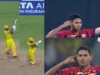 IPL 2026 (WATCH): CSK विरुद्ध रुतुराज गायकवाड आणि संजू सॅमसन यांना बाद केल्यानंतर आकाश सिंगच्या नोट-थीम सेलिब्रेशनने लक्ष वेधून घेतले.