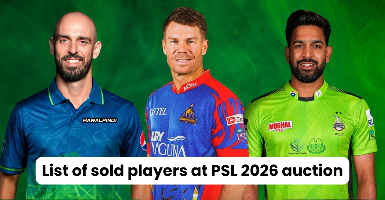 PSL 2026 लिलावात विकल्या गेलेल्या खेळाडूंची संपूर्ण यादी: डॅरिल मिशेल ते हारिस रौफ