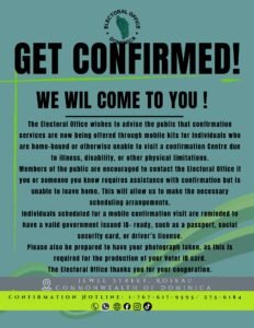 घोषणा: जे घराकडे आहेत त्यांच्यासाठी मतदार पुष्टीकरण उपलब्ध आहे