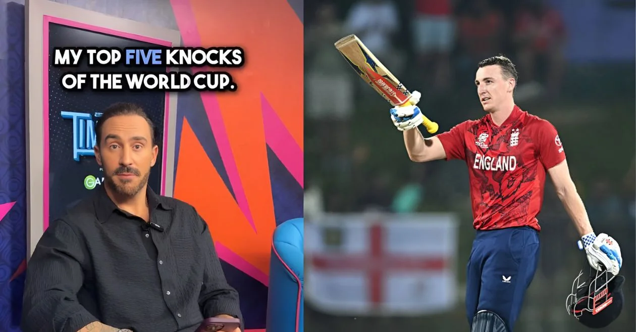 T20 विश्वचषक 2026 मधील फाफ डू प्लेसिसने त्याची 5 सर्वोत्तम फलंदाजी केली