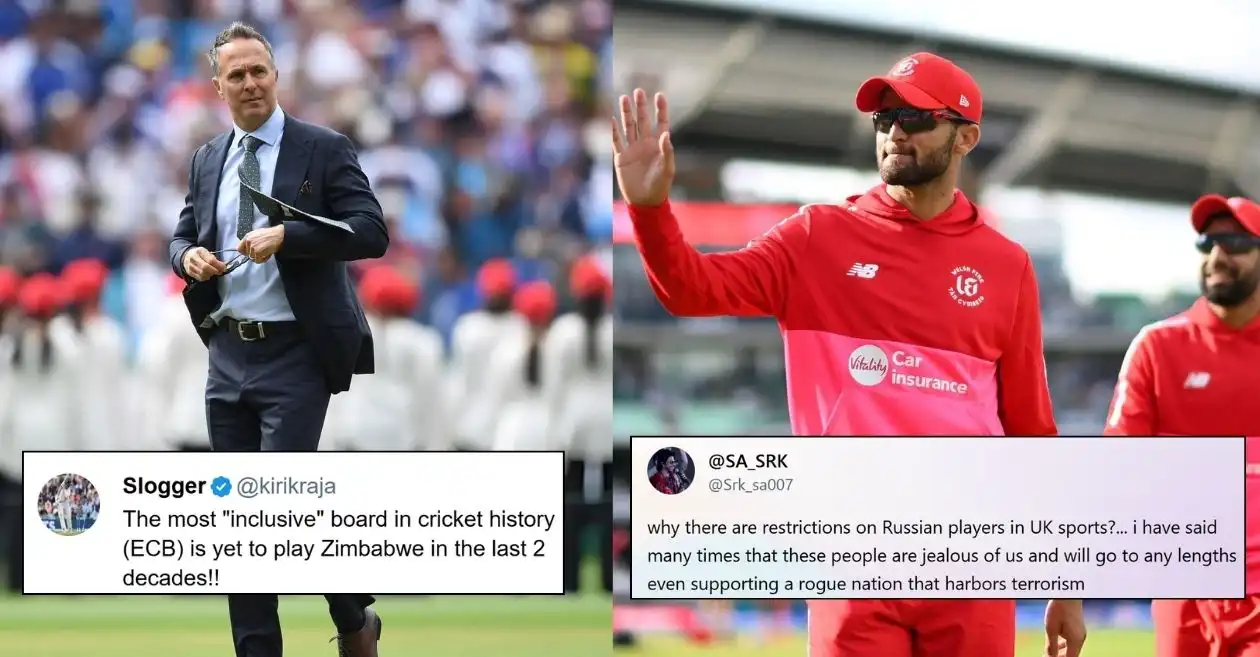 2026 पासून भारतीय मालकांना पाकिस्तानी खेळाडूंना रोखण्यापासून रोखण्यासाठी ईसीबीला विनंती केल्यावर मायकेल वॉन द हंड्रेडला प्रतिक्रियांचा सामना करावा लागला.