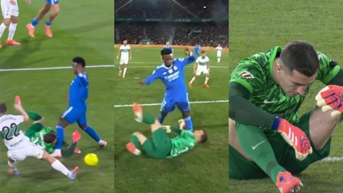 व्हिनिसियस ज्युनियरची एल्चे खेळाडू इनाकी पेनाशी टक्कर झाली, त्याला रक्तस्त्राव झाला; VAR वरून वाद निर्माण केला | पहा | फुटबॉल बातम्या