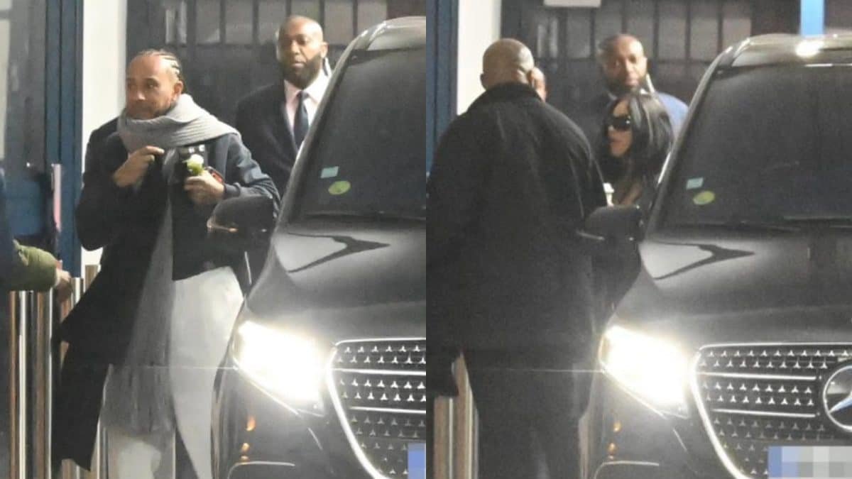 हॅमिल्टन आणि कार्दशियन प्रणय? यूकेमधून कथितरित्या पळून गेल्यानंतर हे दोघे पॅरिसमध्ये एकत्र दिसले होते पहा | फॉर्म्युला वन बातमी