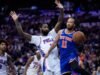 ब्रॉन्सन बर्न्स सिक्सर पुन्हा; Knicks Push 76ers to brink to ECSF | NBA बातम्या