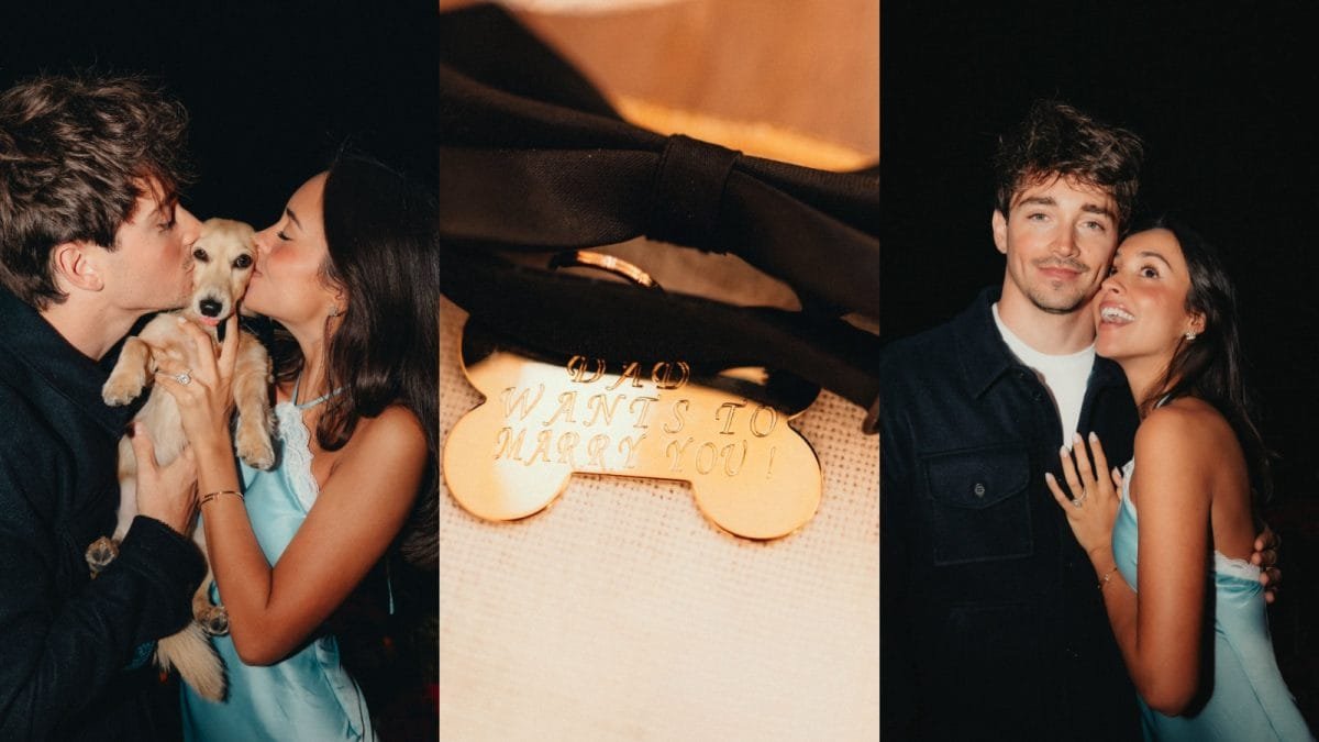 चार्ल्स लेक्लेर्कसाठी एक रोमँटिक स्टॉप! फेरारी स्टारने दीर्घकालीन भागीदार अलेक्झांड्राशी प्रतिबद्धता जाहीर केली | क्रीडा बातम्या