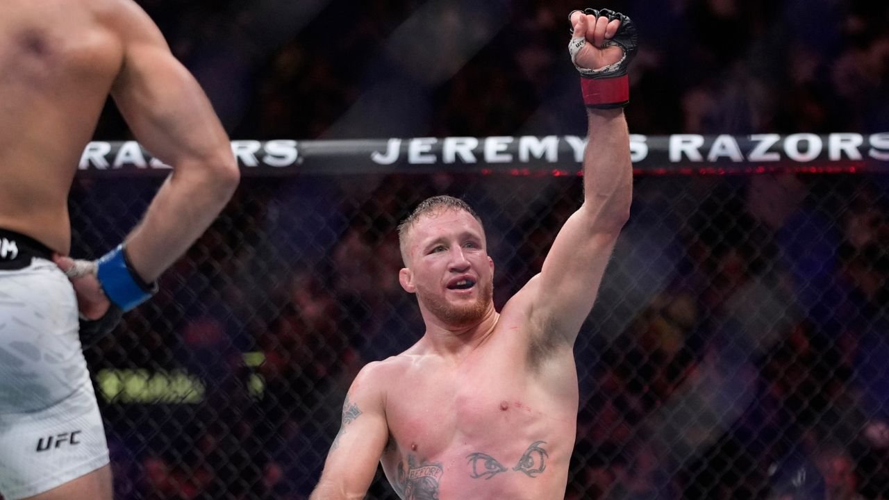 UFC 324 मध्ये गॅथेजेने अंतरिम लाइटवेट विजेतेपदासाठी पिम्बलेटचा पराभव केला