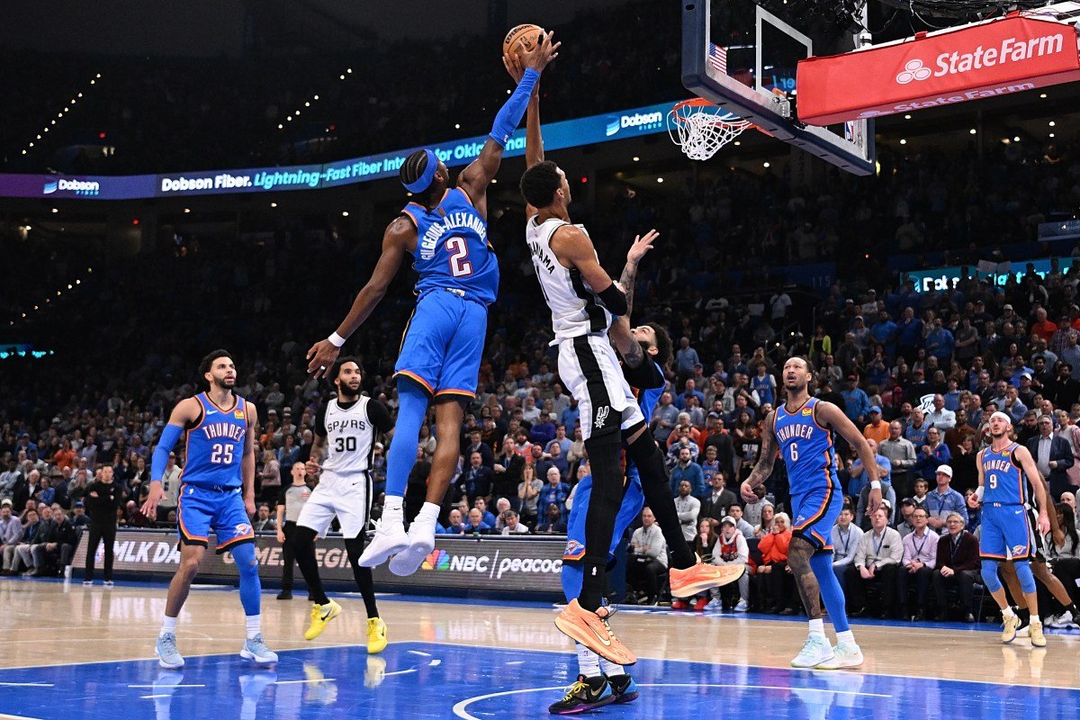 NBA ला वेस्टर्न कॉन्फरन्स फायनलमध्ये थंडर विरुद्ध स्पर्सची गरज आहे