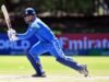 भारत विरुद्ध पाकिस्तान अंडर-19 विश्वचषक सामन्यात वैभव सूर्यवंशी एका षटकात पडला, आयुष मात्र