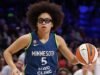 मिनेसोटा लिंक्स रुकी ऑलिव्हिया माइल्स एलिट WNBA गटात सामील झाली आहे