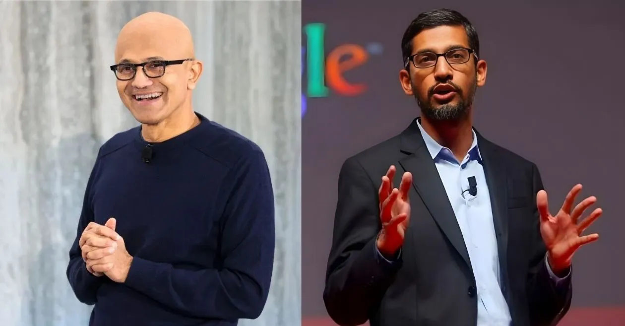 ऐतिहासिक विश्वचषक 2025 जिंकण्यासाठी Google आणि Microsoft च्या नेत्यांनी भारतीय महिला क्रिकेट संघाचे स्वागत केले