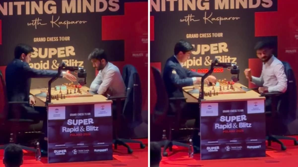 जावोखिर सिंदारोववर विजय मिळविल्यानंतर डी गुकेशच्या व्हायरल ‘फिस्ट पंप’ चे स्पष्टीकरण: ‘मला खरोखर चांगले वाटले’ | बुद्धिबळ बातम्या