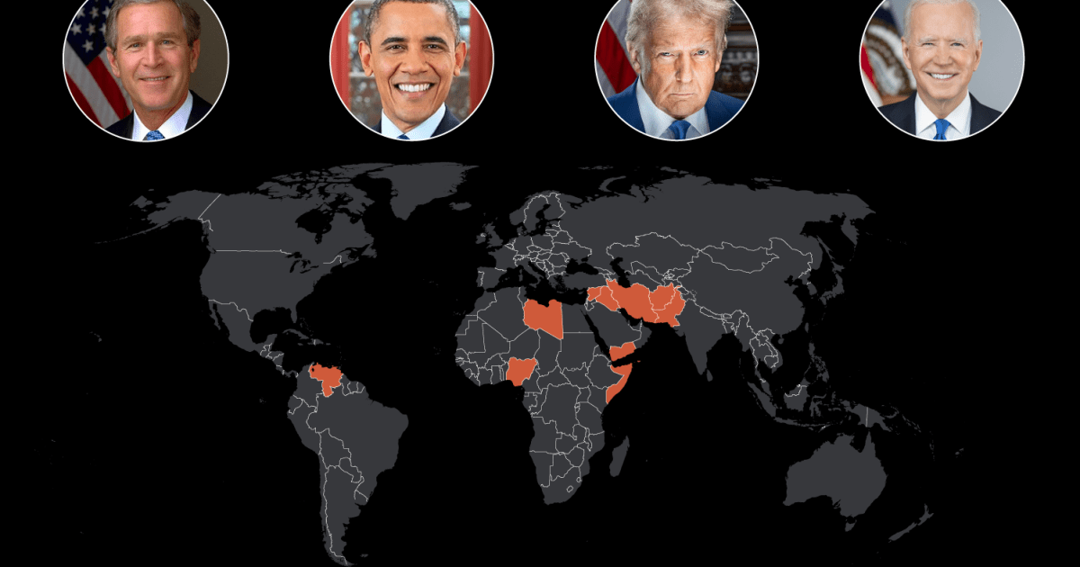2001 पासून अमेरिकेने किती देशांवर बॉम्बफेक केली आणि किती किंमत मोजली? | इस्रायल-इराण संघर्ष बातम्या