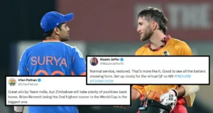 ब्रायन बेनेटच्या नाबाद 97 धावा असूनही भारताने T20 विश्वचषक 2026 उपांत्य फेरीच्या आशा जिवंत ठेवण्यासाठी झिम्बाब्वेवर मात केल्याने चाहते भडकले.