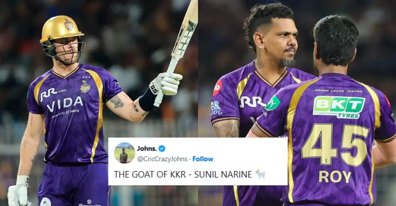 IPL 2026 मध्ये GT वर दमदार विजय मिळवून फिन ऍलन, सुनील नरिनने KKR जिवंत ठेवल्याने चाहते भडकले