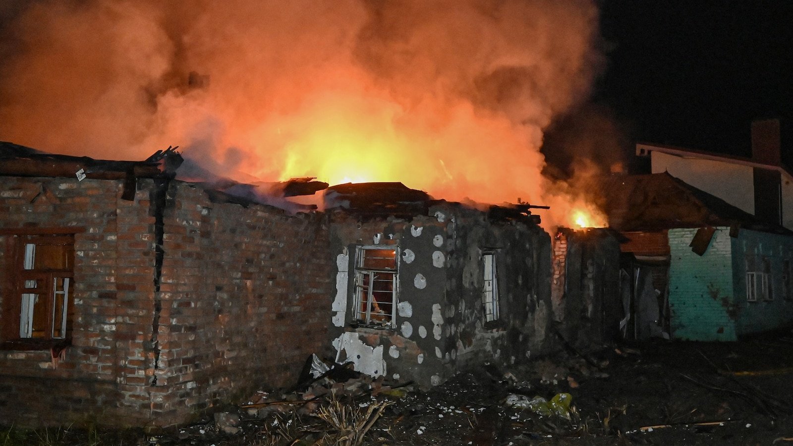 ‘उत्पादक’ अमेरिका-युक्रेन चर्चेदरम्यान रशियाने खार्किवमध्ये प्राणघातक हल्ला केला