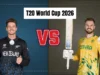 NZ vs SA, T20 विश्वचषक 2026 सामन्याचा अंदाज: आजचा न्यूझीलंड आणि दक्षिण आफ्रिका यांच्यातील सामना कोण जिंकेल?