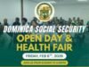 घोषणा: डॉमिनिका सोशल सिक्युरिटी ओपन डे आणि हेल्थ फेअर