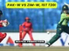 PAK-W vs ZIM-W, 1st T20I, सामना अंदाज: पाकिस्तान महिला आणि झिम्बाब्वे महिला यांच्यात आजचा सामना कोण खेळेल?