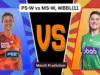 PS-W vs MS-W, WBBL|11 सामन्याचा अंदाज: पर्थ स्कॉचर्स आणि मेलबर्न स्टार्स यांच्यातील आजचा सामना कोण जिंकेल?