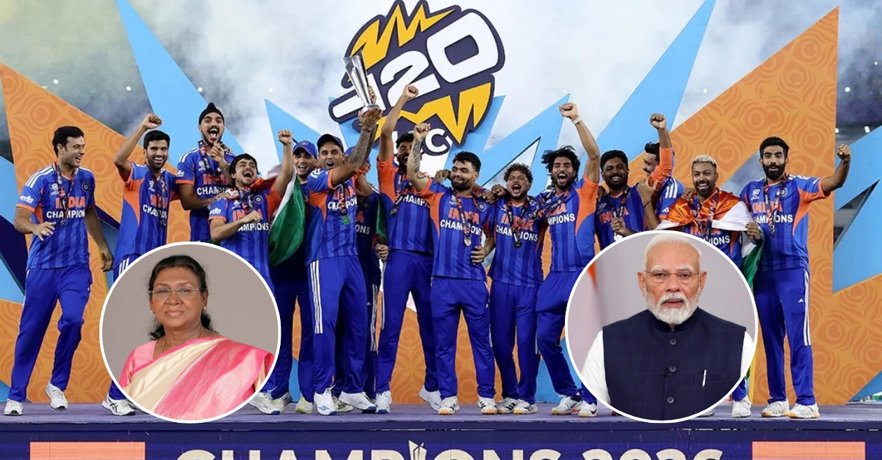 ICC पुरुष T20 विश्वचषक 2026 चे विजेतेपद जिंकल्याबद्दल राष्ट्रपती द्रौपदी मुर्मू आणि पंतप्रधान नरेंद्र मोदी यांनी भारताचे अभिनंदन केले