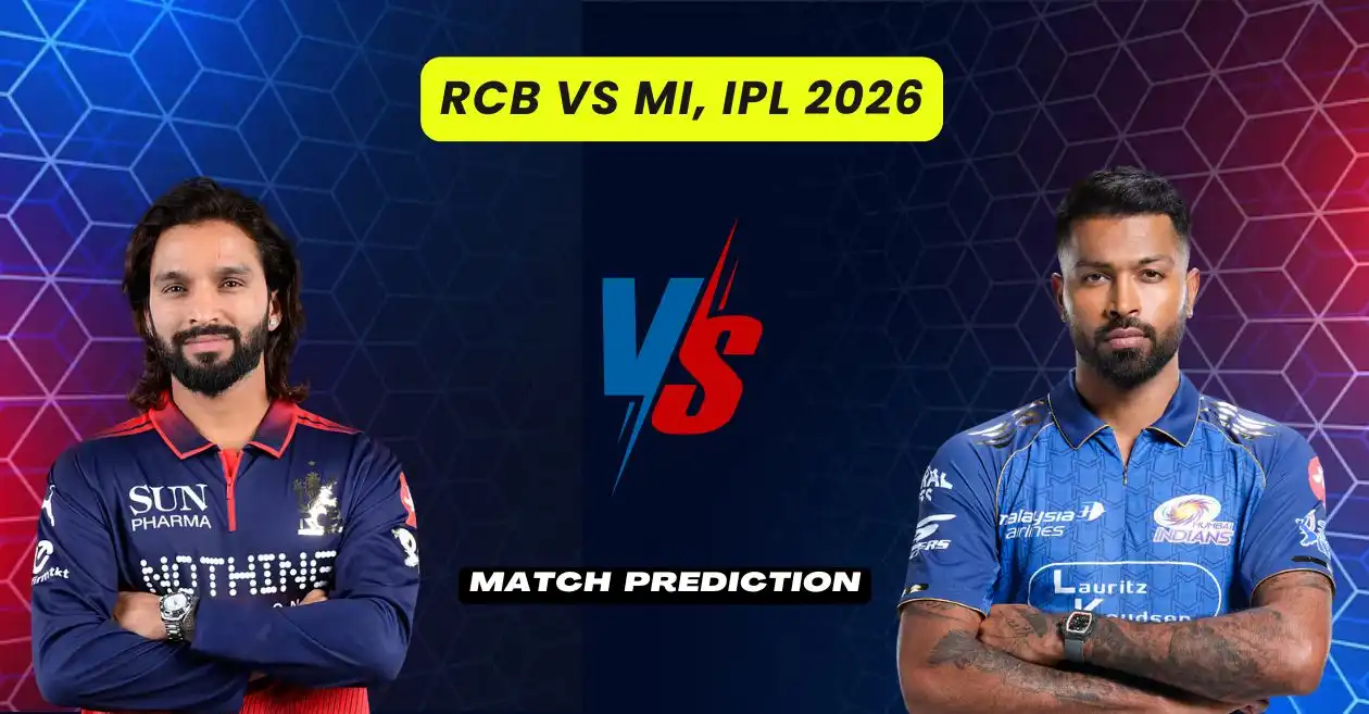 RCB vs MI, IPL 2026, सामन्याचा अंदाज: रॉयल चॅलेंजर्स बंगलोर आणि मुंबई इंडियन्स यांच्यातील आजचा सामना कोण जिंकेल?