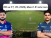 RR vs GT, IPL 2026, सामन्याचा अंदाज: राजस्थान रॉयल्स आणि गुजरात टायटन्स यांच्यातील आजचा सामना कोण जिंकेल?