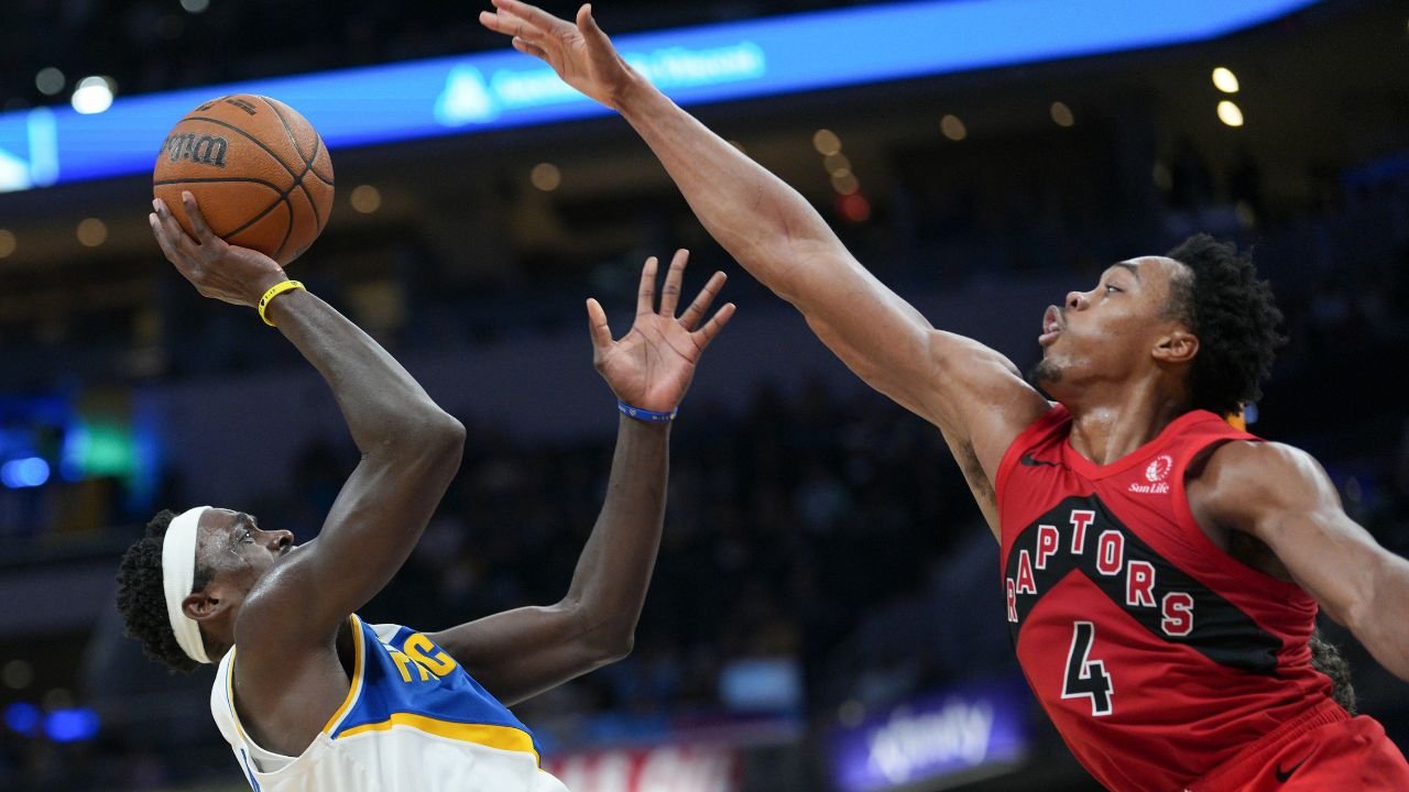 रॅप्टर्सने वांबान्यामाला मर्यादित केले, परंतु टोटेनहॅमला पराभव पत्करावा लागल्याने ते उशिरा माघार घेतात