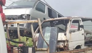 गुडविल आणि फोंड कोल भागात बेबंद वाहन काढणे पुन्हा सुरू झाले