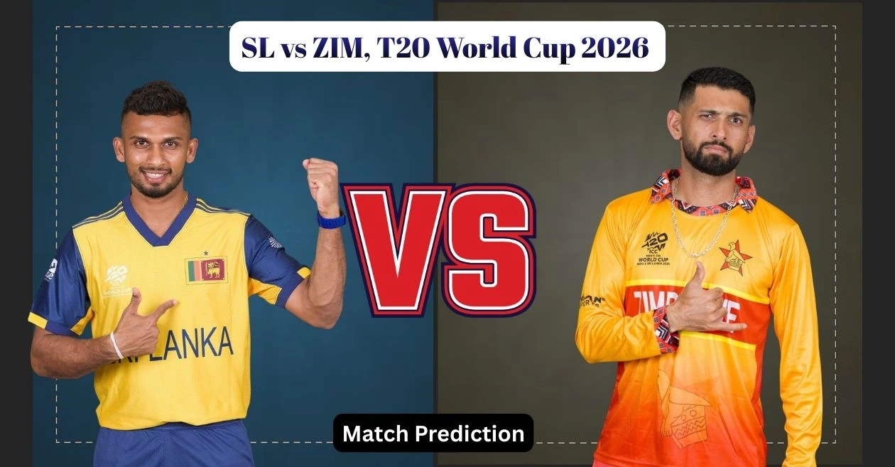 SL vs जिम, T20 विश्वचषक 2026 सामन्याचा अंदाज: श्रीलंका आणि झिम्बाब्वे यांच्यातील आजचा सामना कोण जिंकेल?