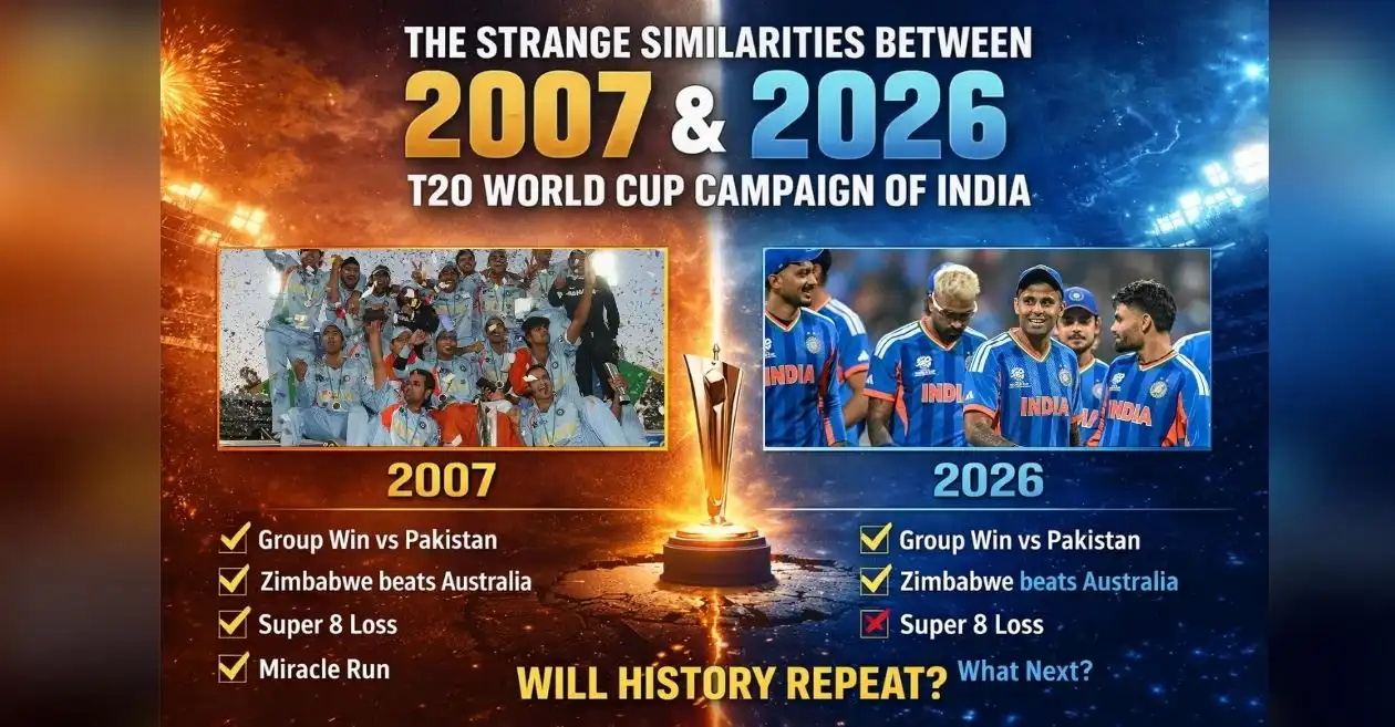 2007 रीलोड केले गेले आहे का? टीम इंडियाची T20 विश्वचषक 2026 ची मोहीम कशी दिग्गज पुनरागमन दर्शवते