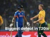 T20 विश्वचषकाच्या इतिहासात भारताचा सर्वाधिक 3 धावांचा पराभव