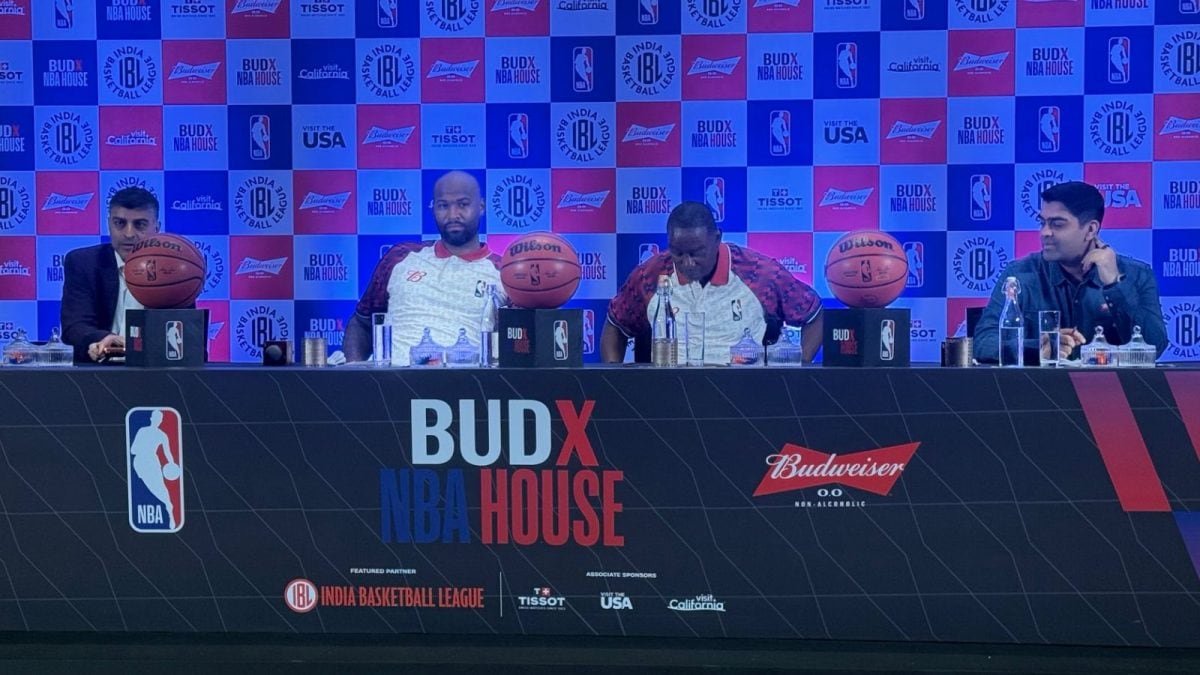 आयकॉन्स इसिया थॉमस, डीमार्कस ग्रेस चुलत भावंडे नवी दिल्ली BUDX NBA हाउस | NBA बातम्या