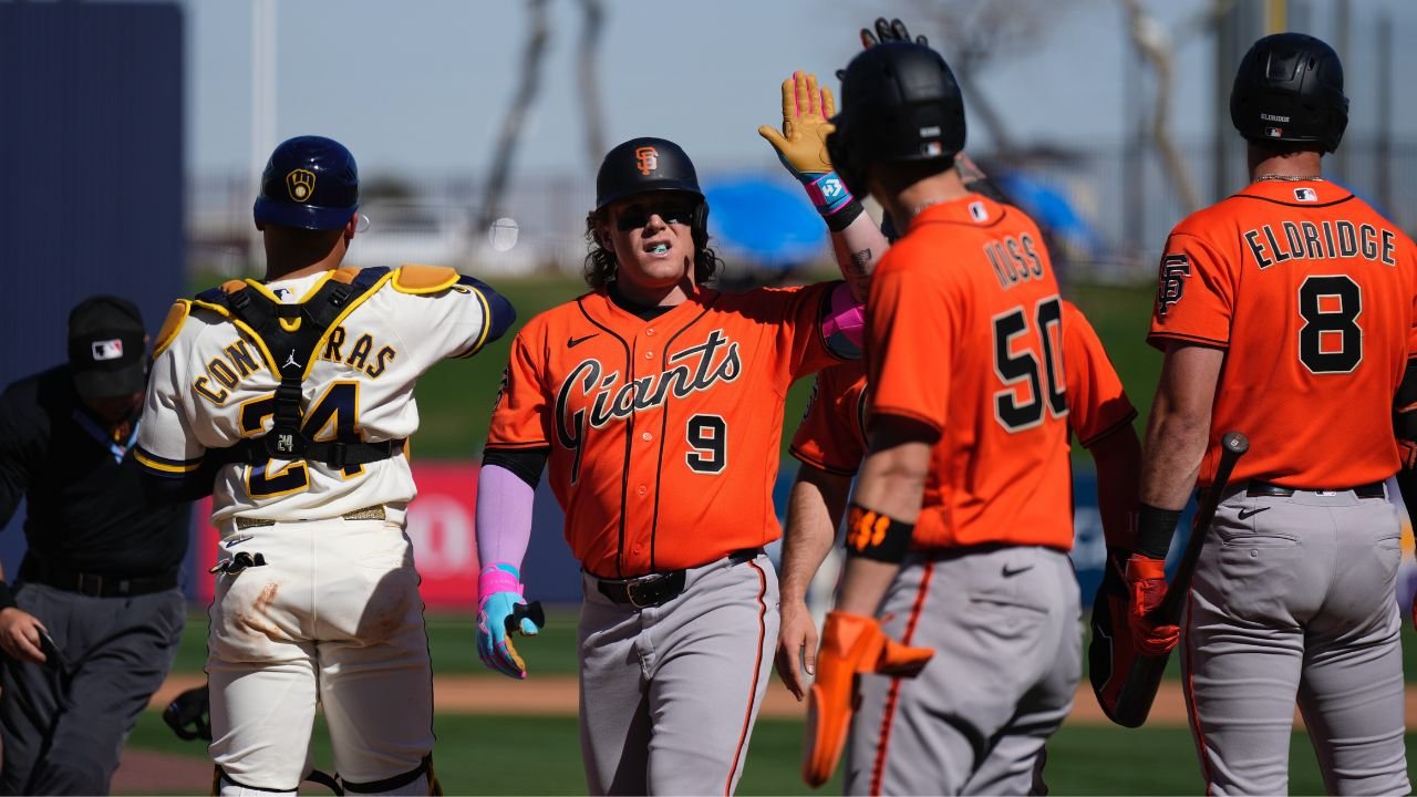 जायंट्सच्या हॅरिसन बॅडरने निर्माण केलेला धोका फूड ट्रकमध्ये डेंट बनवतो