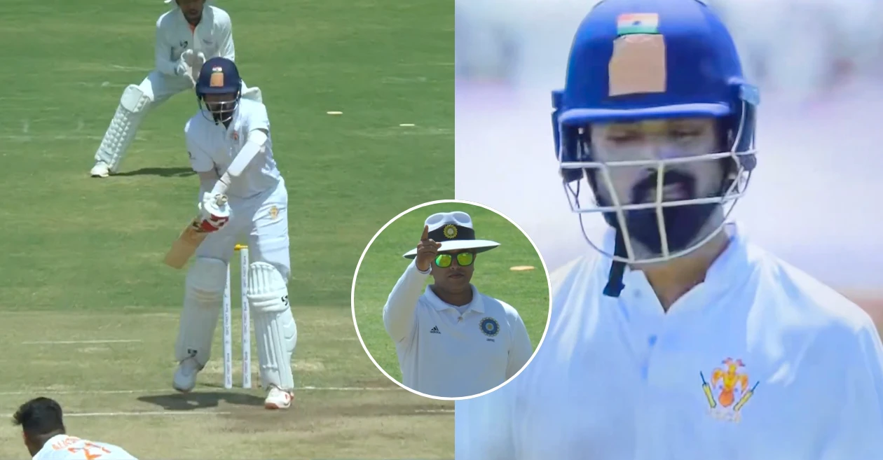 पहा: रणजी ट्रॉफी फायनलमध्ये औकिब नबीने केएल राहुलला बाद केले