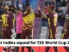 2026 टी-20 विश्वचषकासाठी वेस्ट इंडिजचा संघ जाहीर, एविन लुईस बाहेर