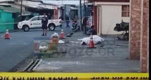 पासो अँचोमध्ये सुरक्षा कॅमेऱ्यांनी तीन मृतांना पकडले