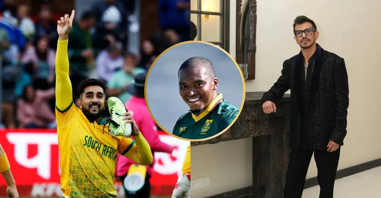 युझवेंद्र चहलने तबरेझ शम्सीला ट्रोल केले कारण लुंगीने एनगिडीला षटकार ठोकला