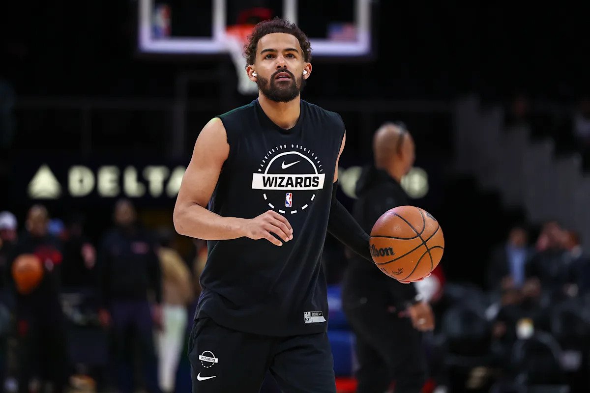 ट्रे यंग गुरुवारी जाझ विरुद्ध त्याच्या विझार्ड्स पदार्पण करेल अशी अपेक्षा आहे