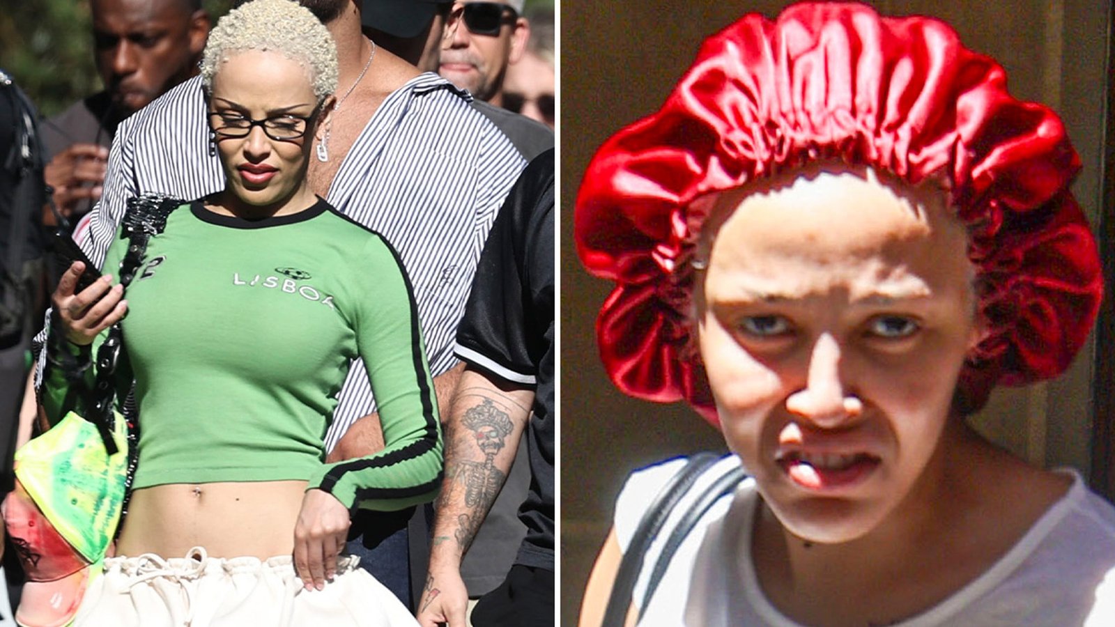 डोजा कॅटने सिडनीमध्ये ग्लॅमिंग करण्यापूर्वी सुपर लो-की लूकमध्ये पाऊल ठेवले