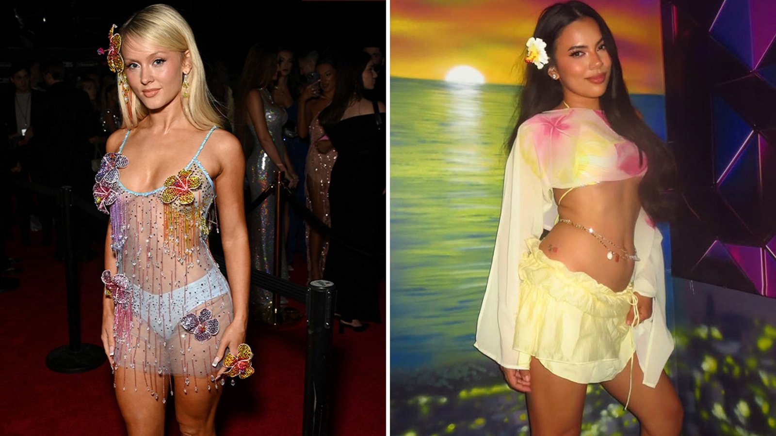 झारा लार्सन विरुद्ध ॲडेलिन मॉरीन तुमच्याकडे कोण असेल?! Y2K फॅशन आवृत्ती