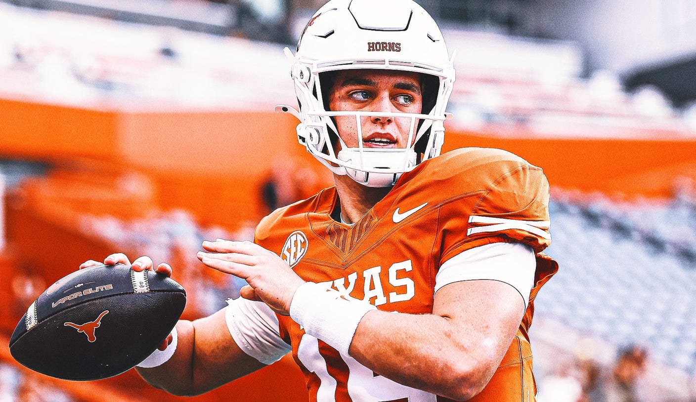 ‘तो त्यास पात्र आहे’: टेक्सास एचसी स्टीव्ह सरकिशियन यांनी विजयानंतर क्यूबी आर्च मॅनिंगचे कौतुक केले