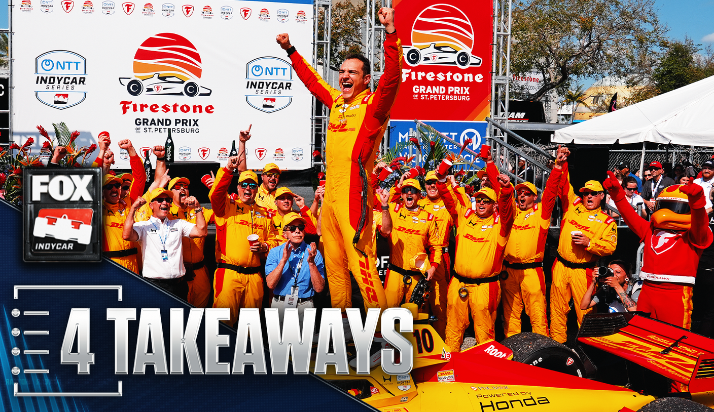 INDYCAR सलामीवीरात ॲलेक्स पालोच्या विजयातून 4 टेकवे