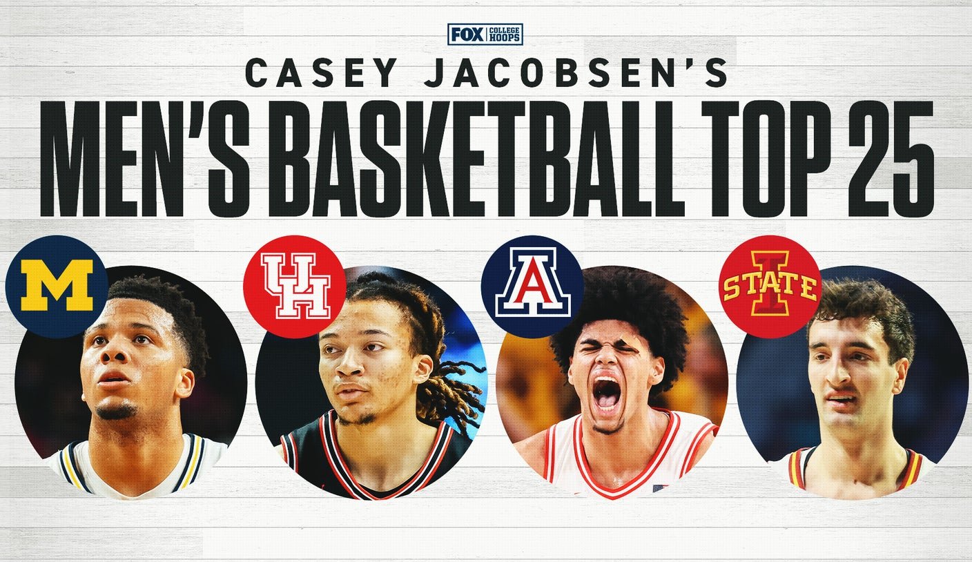 पुरुष कॉलेज बास्केटबॉल टॉप 25 रँकिंग