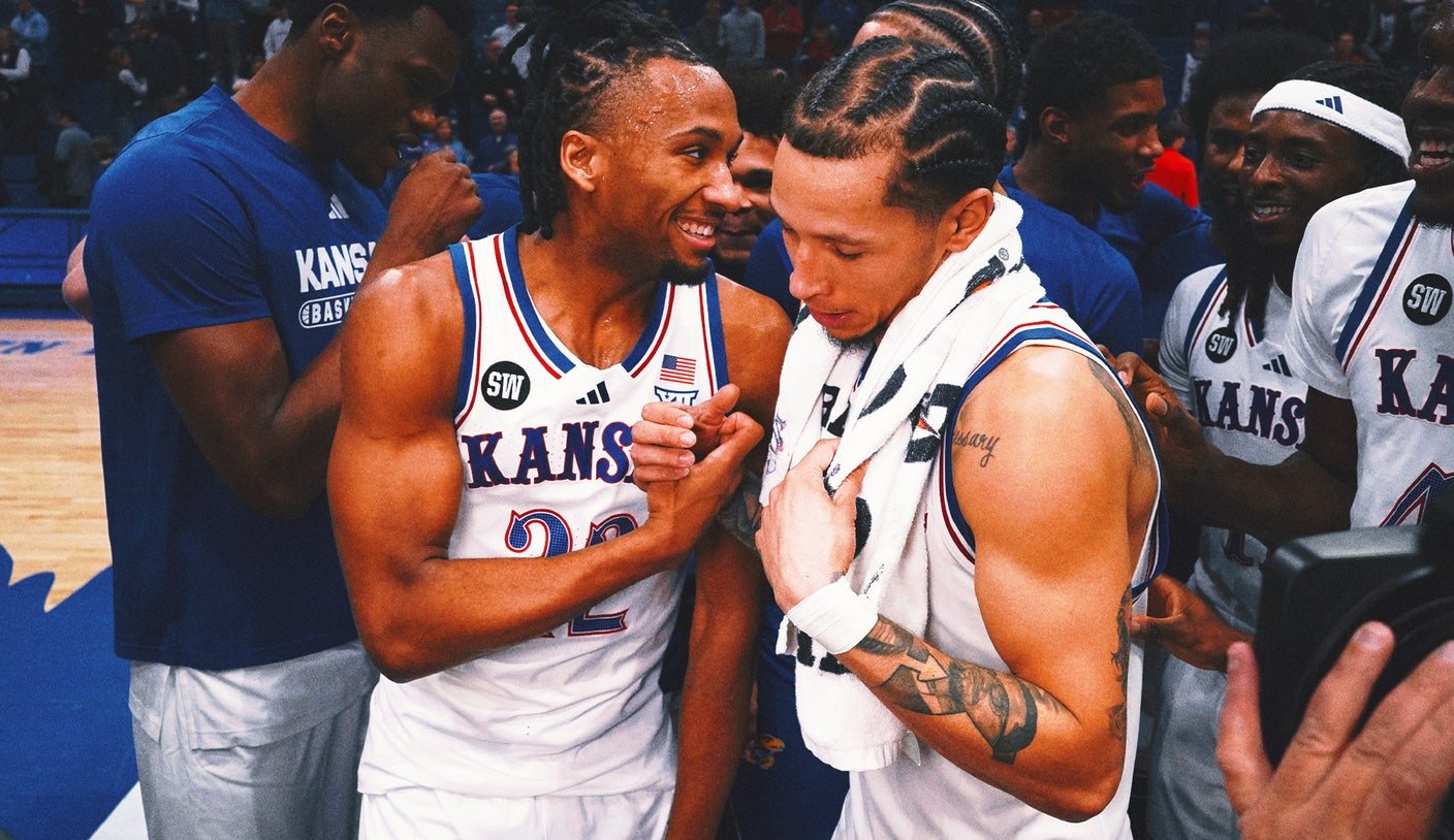 कॉलेज बास्केटबॉलमध्ये काल रात्री: कॅन्सस ह्यूस्टनमध्ये अव्वल, बिग 12 गोंधळात राहिले