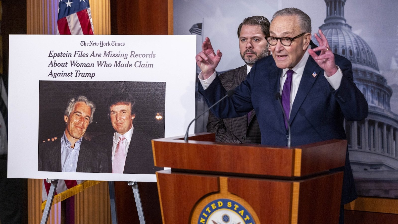 शीर्ष डेमोक्रॅट्सने बोंडी आणि डीओजेवर एपस्टाईन फाइल्सच्या ‘कव्हर-अप’चा आरोप केला आहे